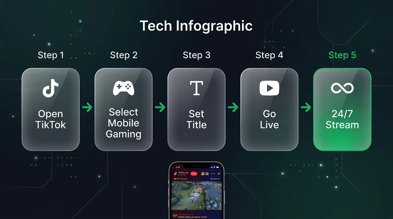 Setup TikTok Live Gaming right from a cloud phone — 5 steps to stream mobile games without a PC Setup TikTok Live Gaming right from a cloud phone — 5 steps to stream mobile games without a PC